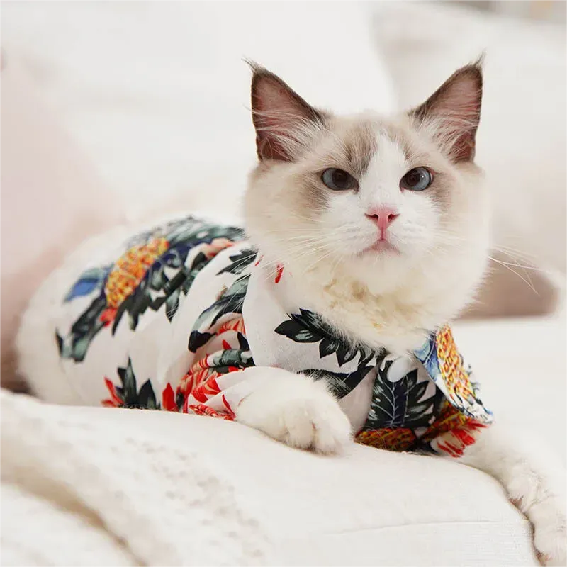 cat hawaiian shirts