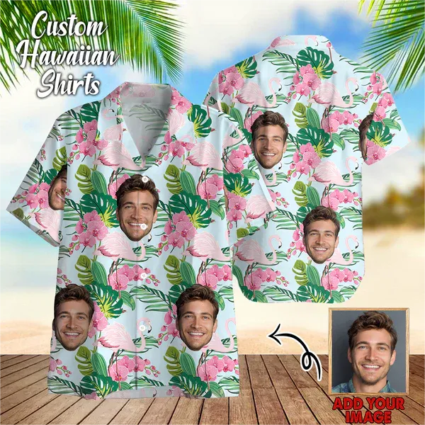 Custom Hawaiian Shirt Multiple Faces