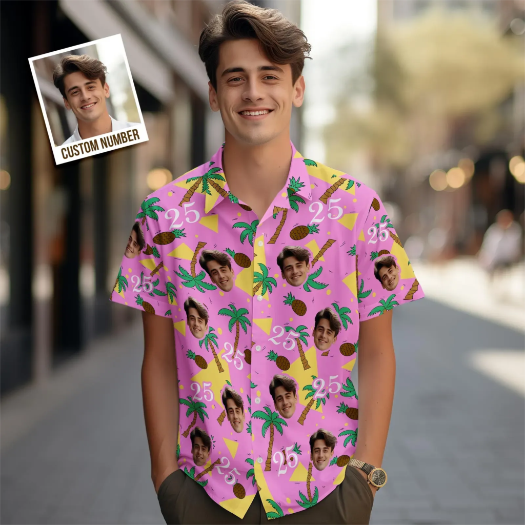 Men's Custom Hawaiian Shirts