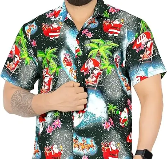 Holiday Theme Hawaiian Shirts