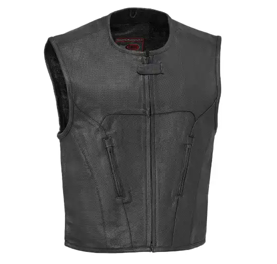 Lightweight Leather Vest