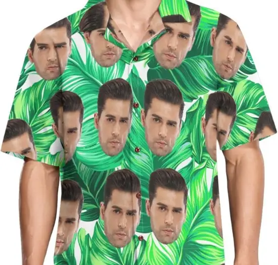 Personalized Photo Hawaiian Shirts