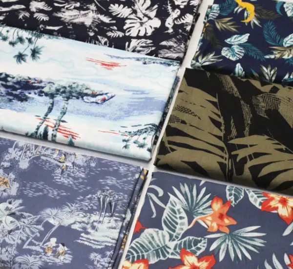 Premium Fabrics for Men's Custom Hawaiian Shirts