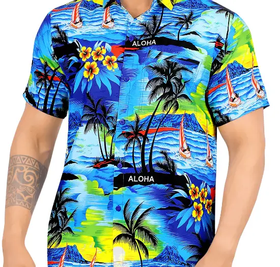 Tropical Theme Hawaiian Shirts