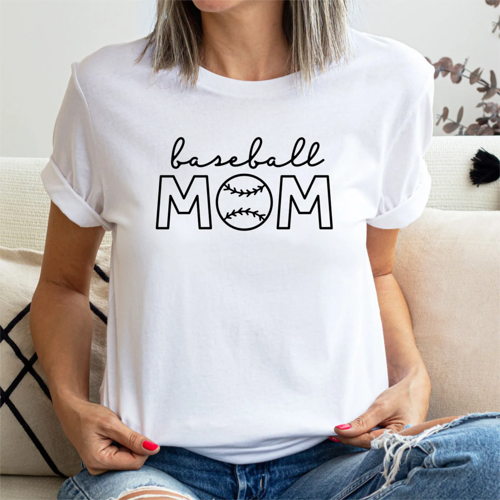 Custom Baseball Shirts For Moms