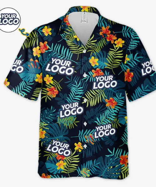 Custom Logo Hawaiian Shirts